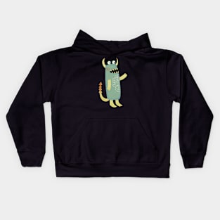 Monsters Waving Kids Hoodie